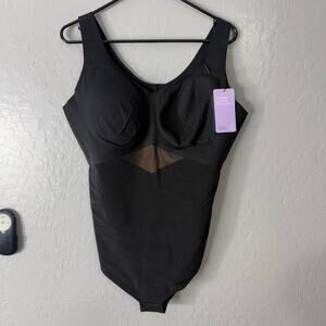 NWT Honeylove Liftwear Tank Bodysuit, Runway, 3X